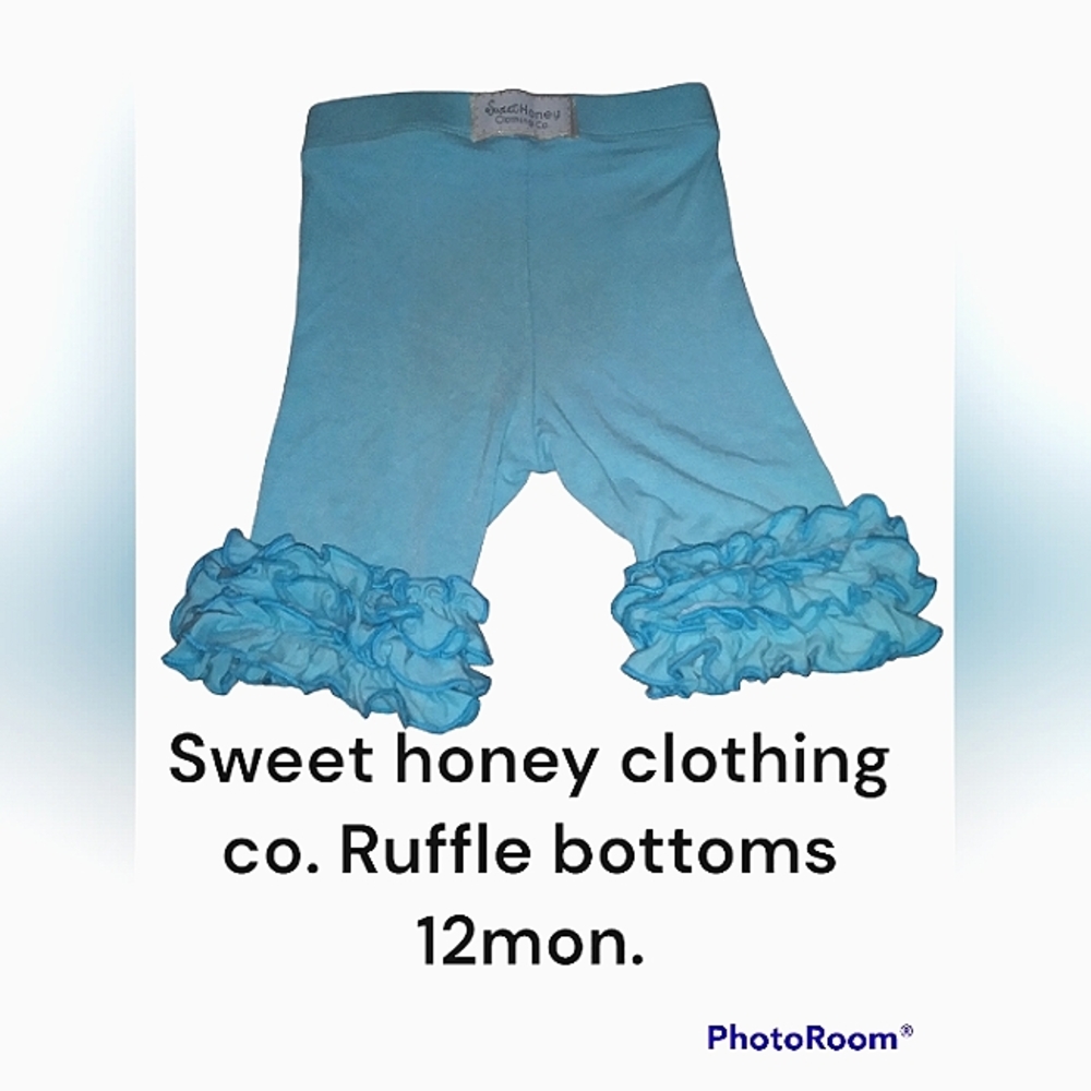 Sweet honey bottom with ruffles 12 month